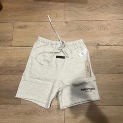 Essentials Fear of God Light oat shorts