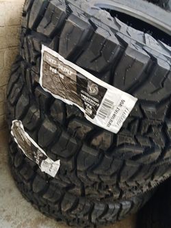 New set of tires 35 1250 17 Pegasus rtx