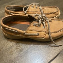Size 3 1/2 Boys Shoes Sperry