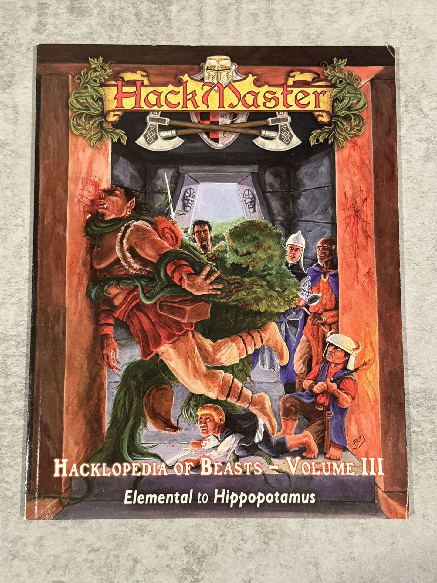 HackMaster 4th Edition Hacklopedia of Beasts Vol. 3 III (VG+)