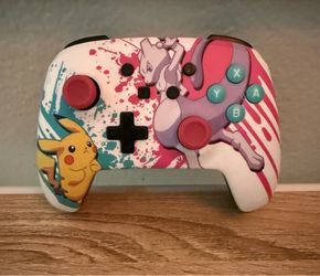 Pikachu pokemon wireless switch controller