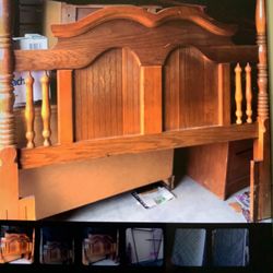 🎄QUEEN /FULL SIZE BEDROOM SET: BED, DRESSER , NIGHTSTAND 🎄