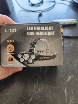 LED HIGHLIGHT USB HEADLIGHT