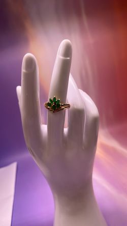 14k 3.5g Emerald Ring