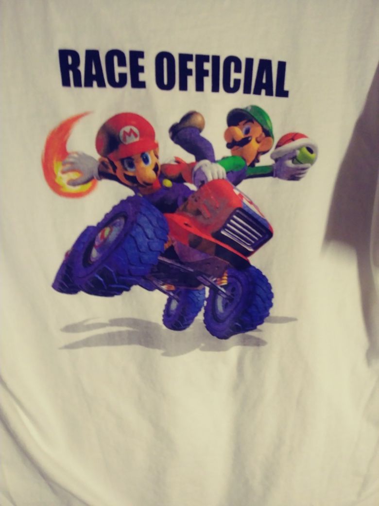 Mario Kart Double Dash t-shirt size large