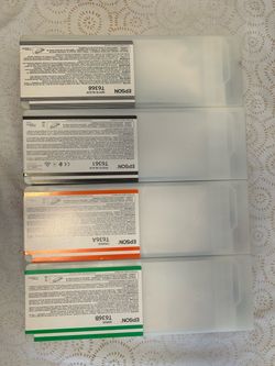 Lot of 4 Genuine Epson 700ml Inks (Full) - Stylus Pro 9900 / 7900 - MAKE AN OFFER
