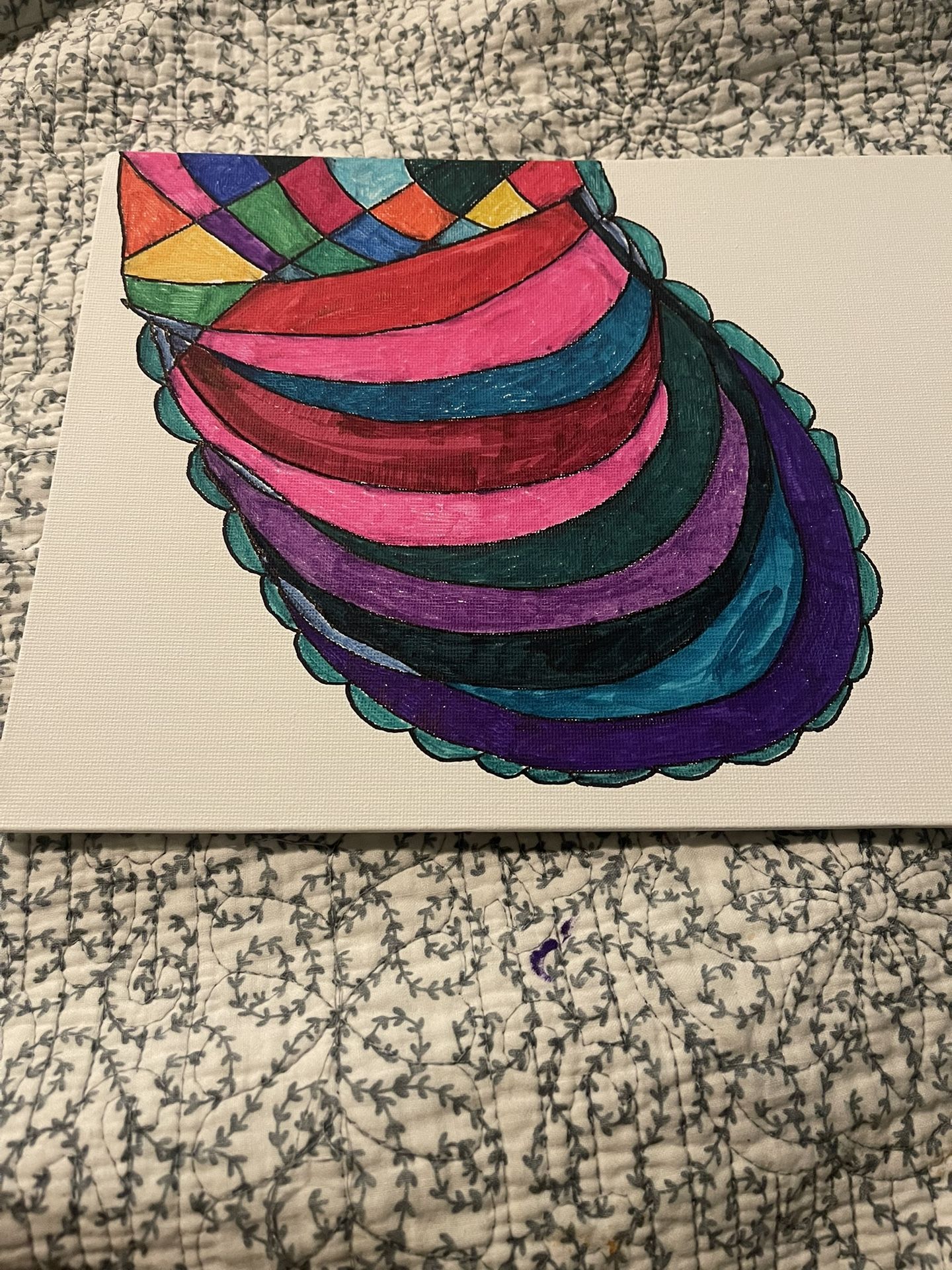 Radiant Abstract Painting