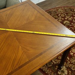 High Dinner Table With 4 High Chairs