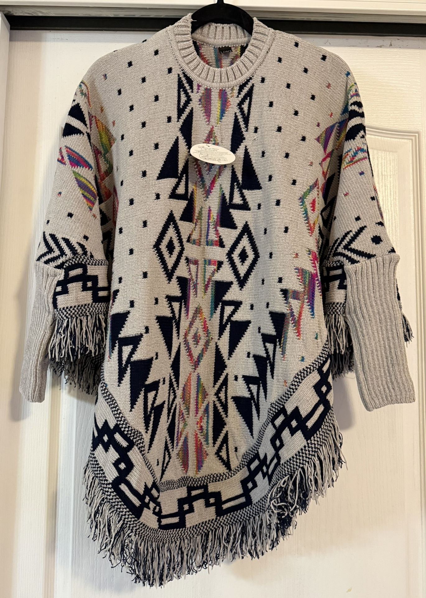 Mexican Sweater/ Ponchos 100% Hechos en Mexico
