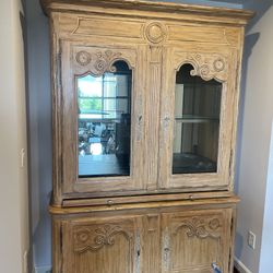 French China Dining Hutch With Locks And Keys 