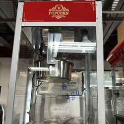 New Popcorn Machine 