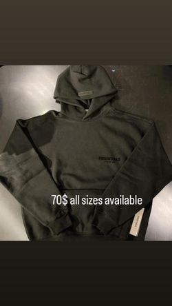 Black Essentials Hoodie