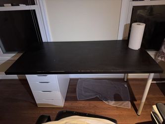 IKEA Desk with Drawers