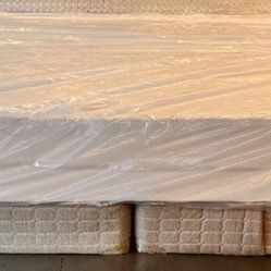 King 12" Mattress Split Box Springs & Bed Frame Optional 