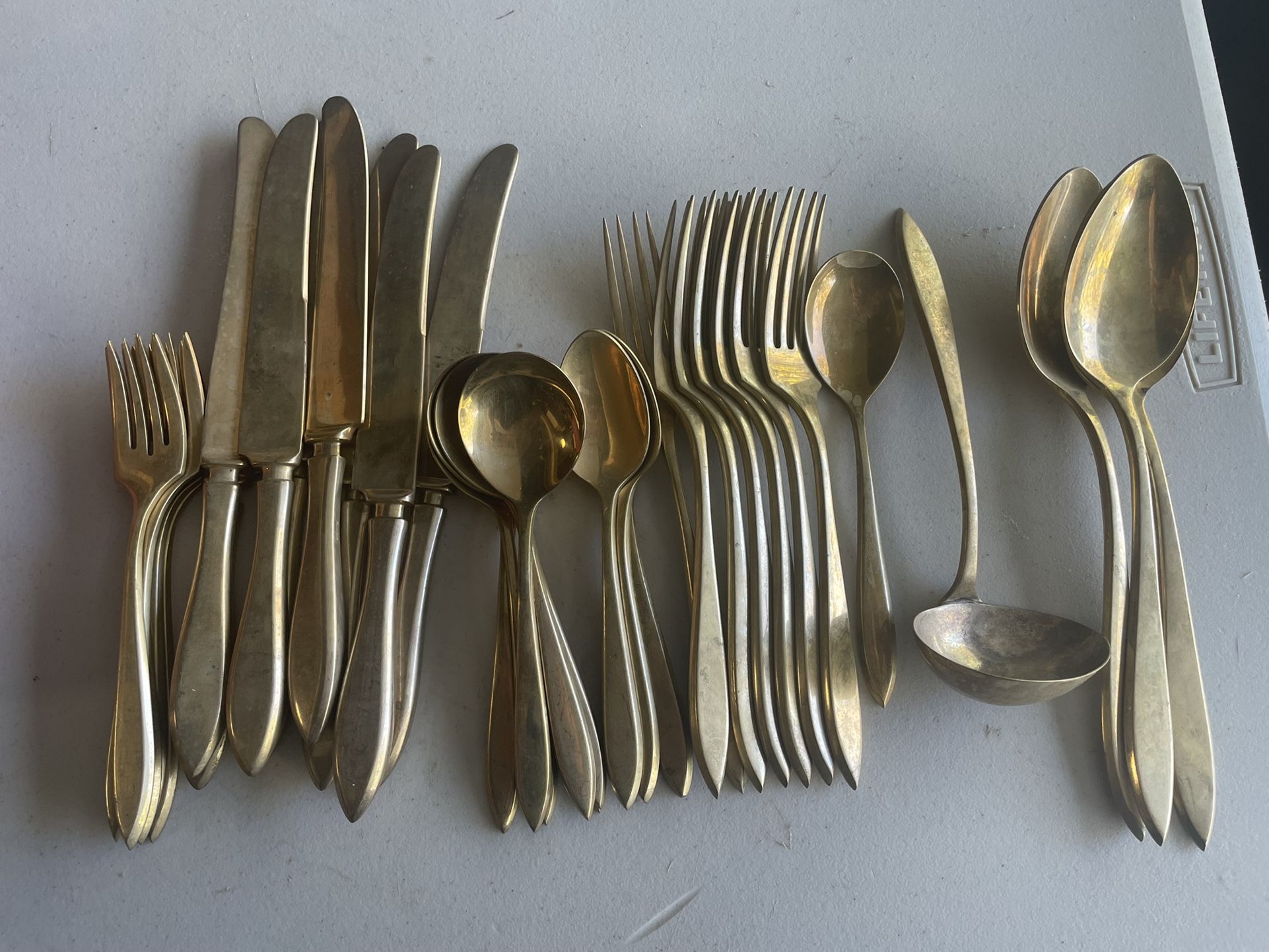 Dirilyte Vintage Silverware 8 Piece Set