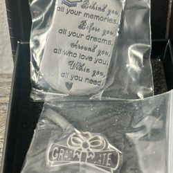 Graduate Key chain - 2 Pendants