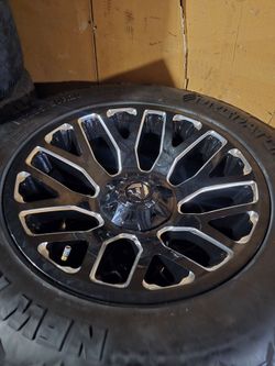 Set rims 20x10 fit f150 or chevy silverado