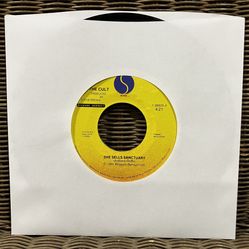 The Cult “She Sell Sanctuary” 7” Single 
