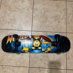 RARE World Industries 31" Skateboard Flame Boy Magician Saws In Half Wet Willy