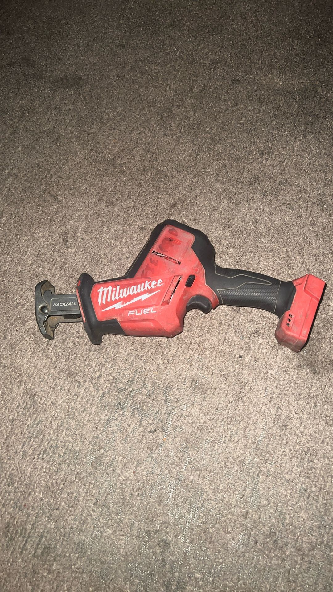 Milwaukee M18 FUEL Brushless Hackzall Used Normal Wear Tool Only 