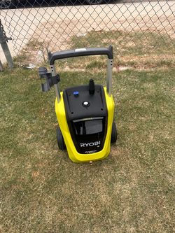 RYOBI 2100 PSI, 1.2 GPM Electric Pressure Washer with Foam Blaster (hose and spray gun not included)