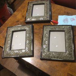 3 Pic Frames 20.00