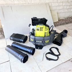 RYOBI 2 Cycle Gas Backpack Leaf Blower 760CFM