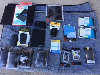 Sony, Belkin, HTC, Samsung, Kodak, Epson, Amazon Kindle Fire, Rocketfish! Large Lot! Please look!