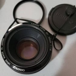 Canon lens EF 50mm 1:1.8 portrait lens fits canon digital dslr slr ef efs with Fast Focus