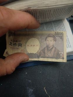 I have from the late 70s some Japanese yen there's almost 100,000 yen I have