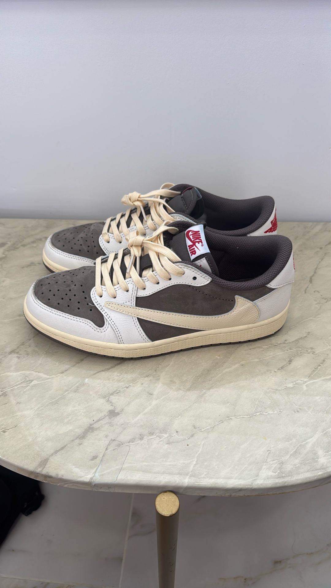 Jordan 1 Low side OG x Travis Scott Reverse Mocha DM7866-162 Size 8.5M