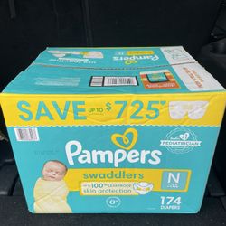 Pampers - Newborn 174 Count