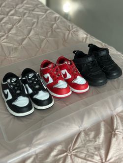 NIKES Kids Size 7C - Bundle