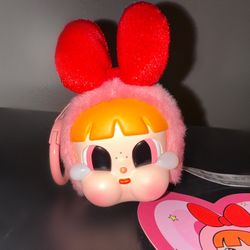 **AUTHENTIC** POPMART - CRYBABY X Powerpuff Girls Series Vinyl Face- “BLOSSOM”