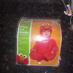 Sesame Street Elmo Halloween Costume. Infant 0 To 6 Months