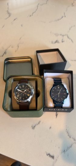 2 watches ( Guess and Fossil)