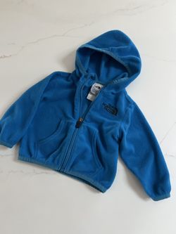infants 6-12 months The North Face fleece zip up