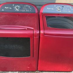 Whirlpool Cabrio Platinum XXL Capacity Agitatorless Top Load Washer/Electric XXL Dryer (can deliver)