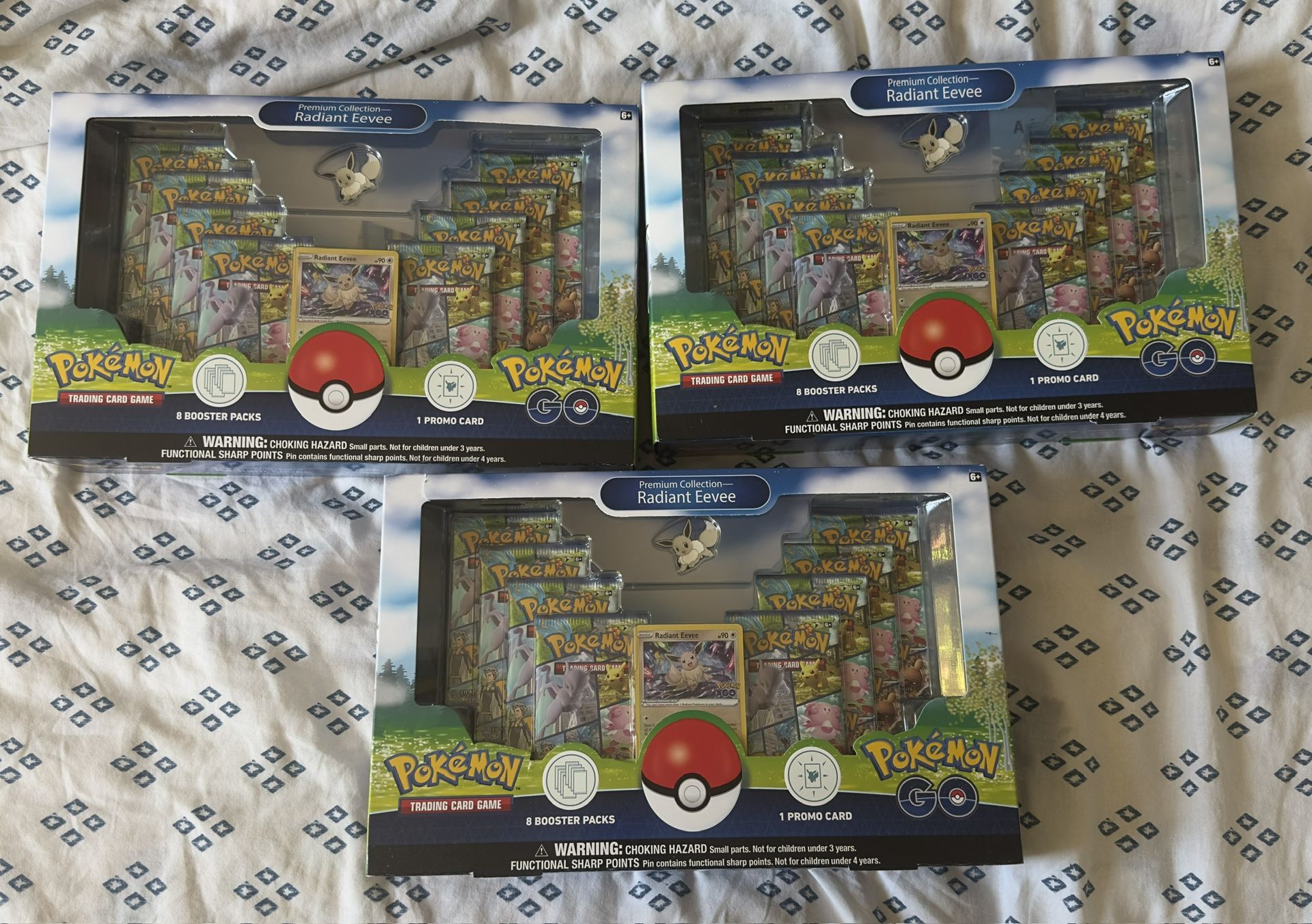 Pokemon Go Radiant Eevee Collection Box