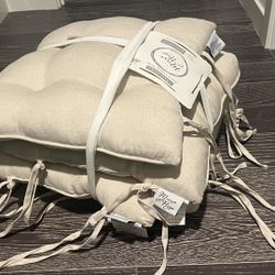 4 NEW Seat Cushions