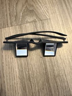 Rock climbing belay glasses