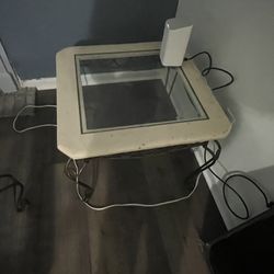 Estate Sale, Couches End Tables And Coffee Table 