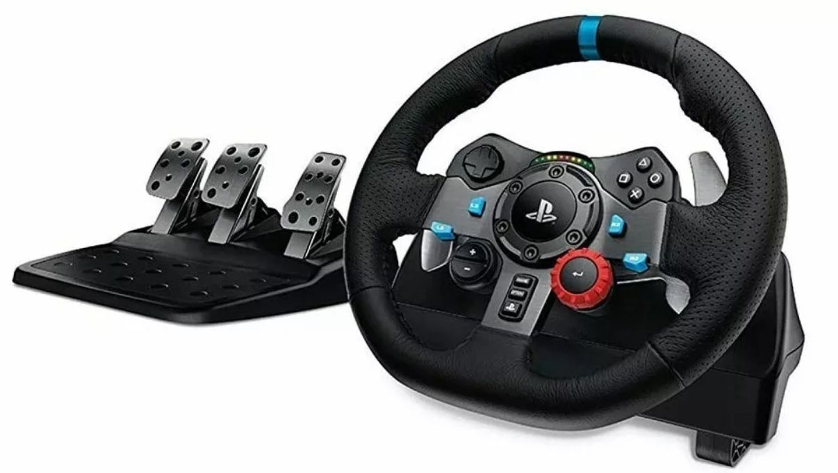Logitech Driving Force G29 Gaming Racing Wheel With Pedals For PS5 PS4