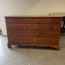 Willett Eight drawer dresser credenza bedroom tv stand 65w20d33h 