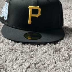 New Era Pittsburg Pirates 59Fifty Fitted Hat 76th WS Side Patch 7 3/8
