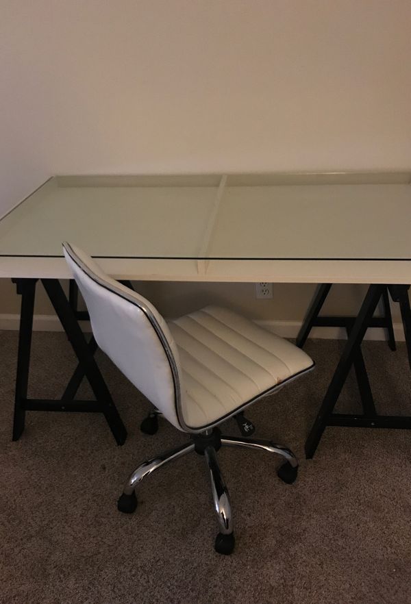 Ikea Desk And Chair Must Go Today For Sale In San Mateo Ca