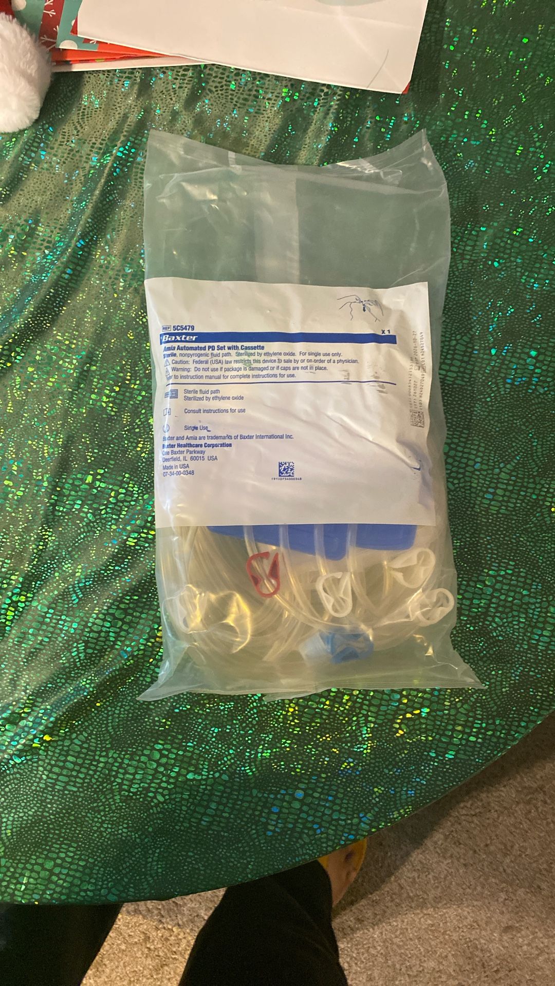 Free Box Of Baxter PD Set W/ Cassette