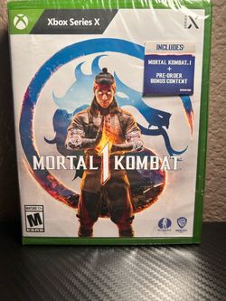 Hey, it’s never been used I’m asking $25 brand new MORTAL KOMBAT 1on the Xbox series x