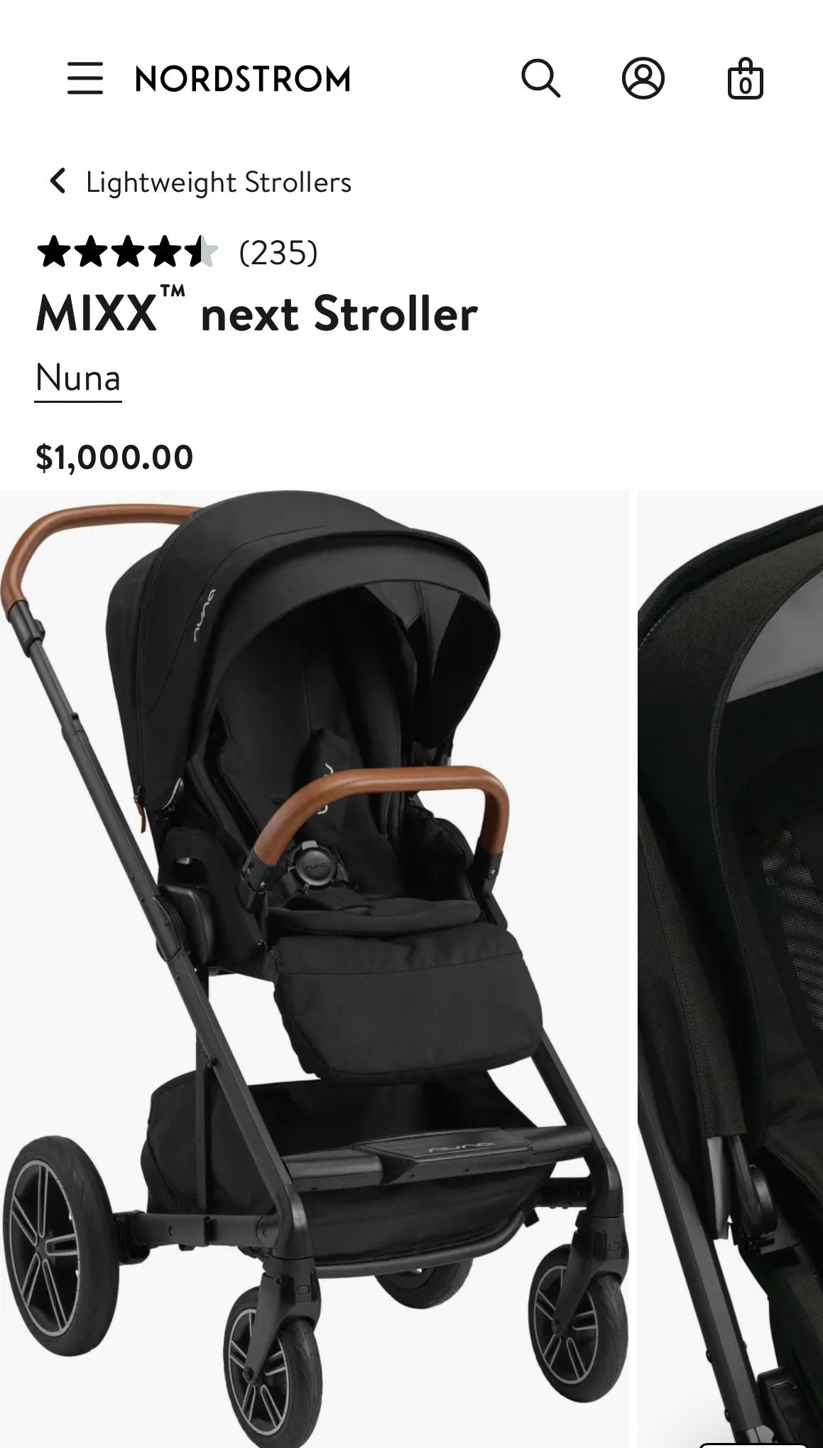 Nuna Mixx Next Baby Stroller