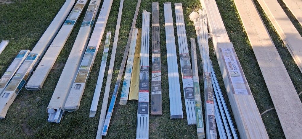 All. Brand new parts, electrical faciable, facial board, many blinds.
Plumbing part.
